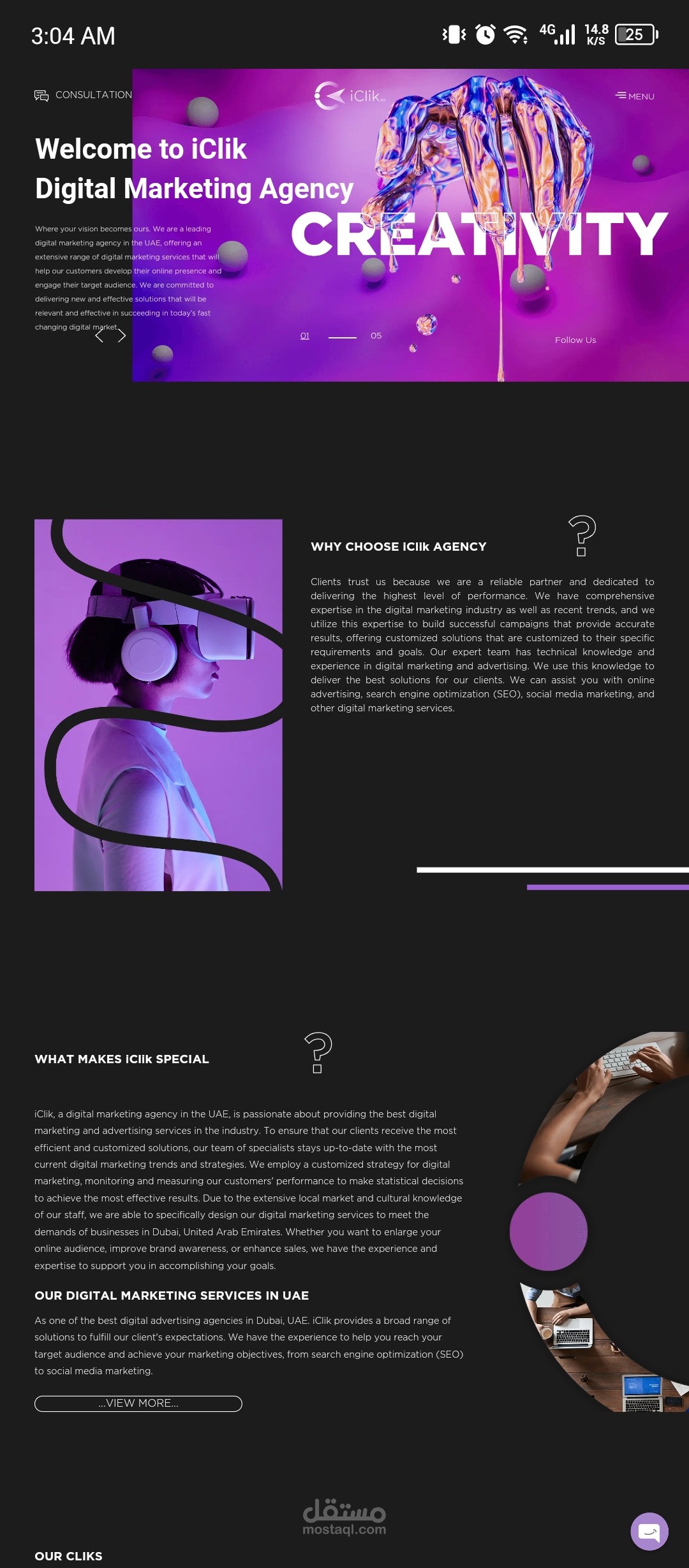 website