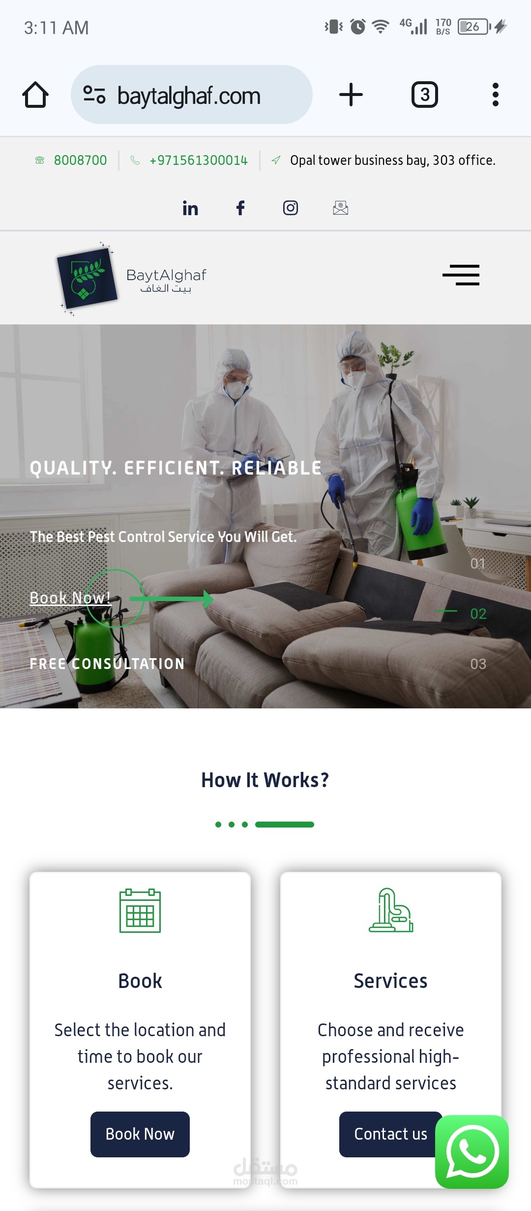 website