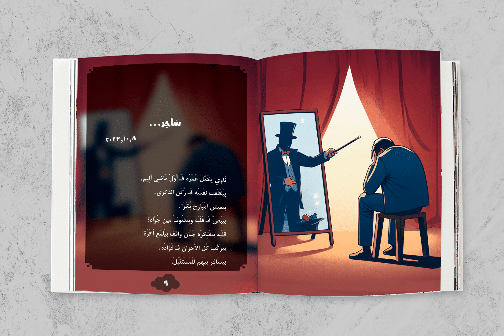 ديوان شعر بالالوان