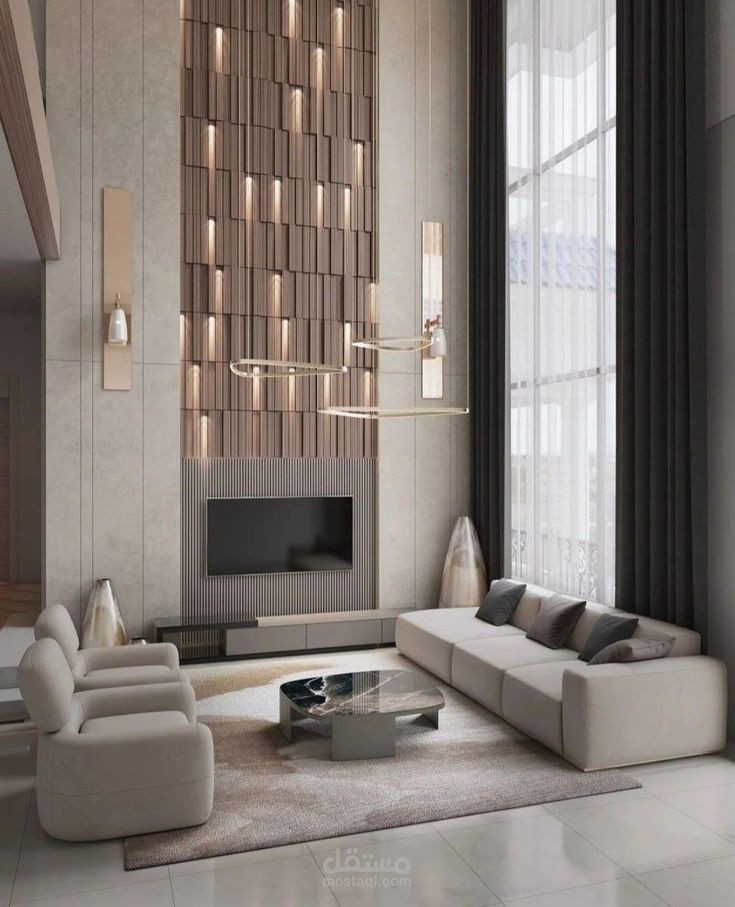 تصميم داخلي وخارجي 3D وتصميم مساقط 2D