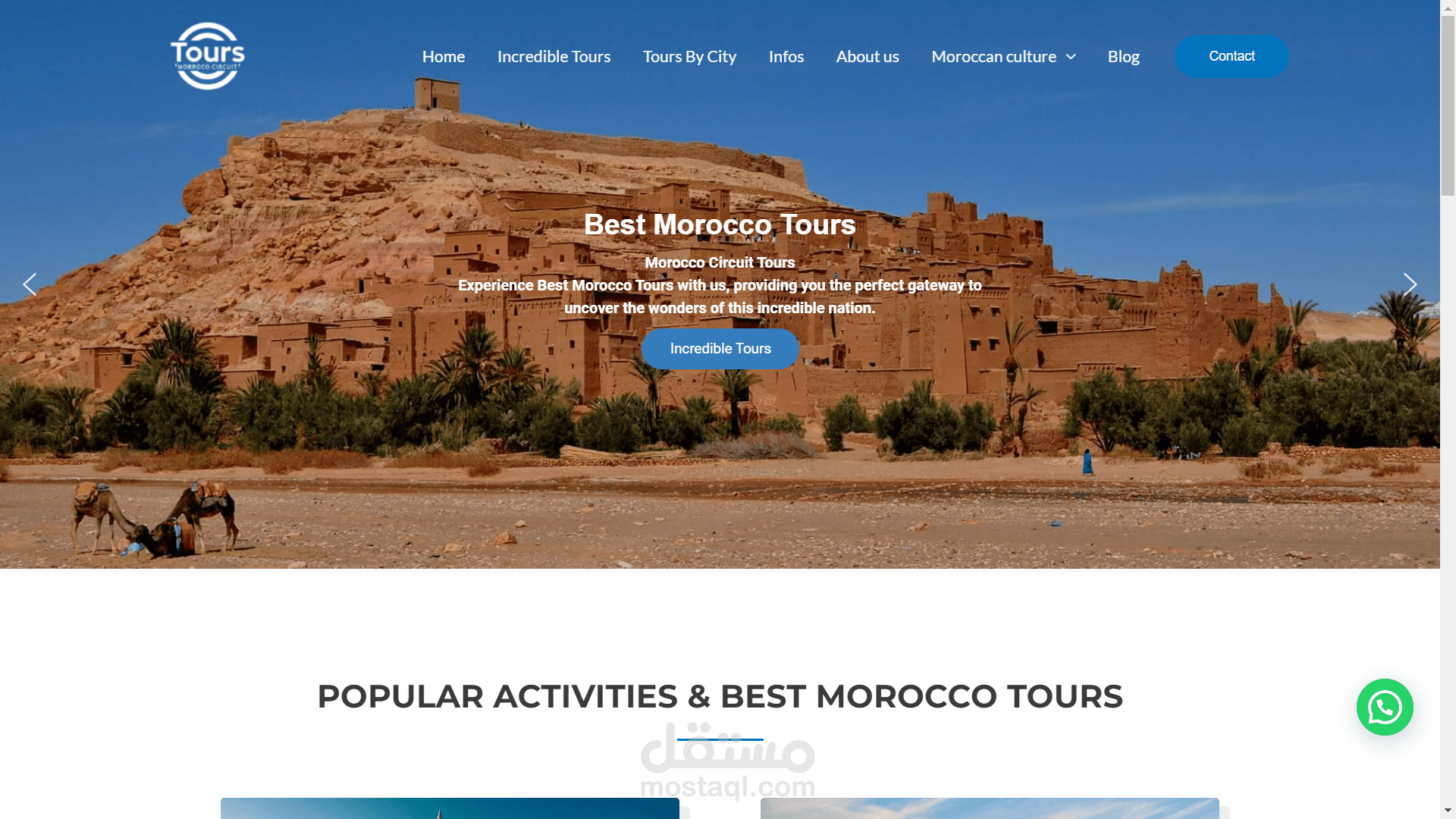 Morocco Circuit Tours