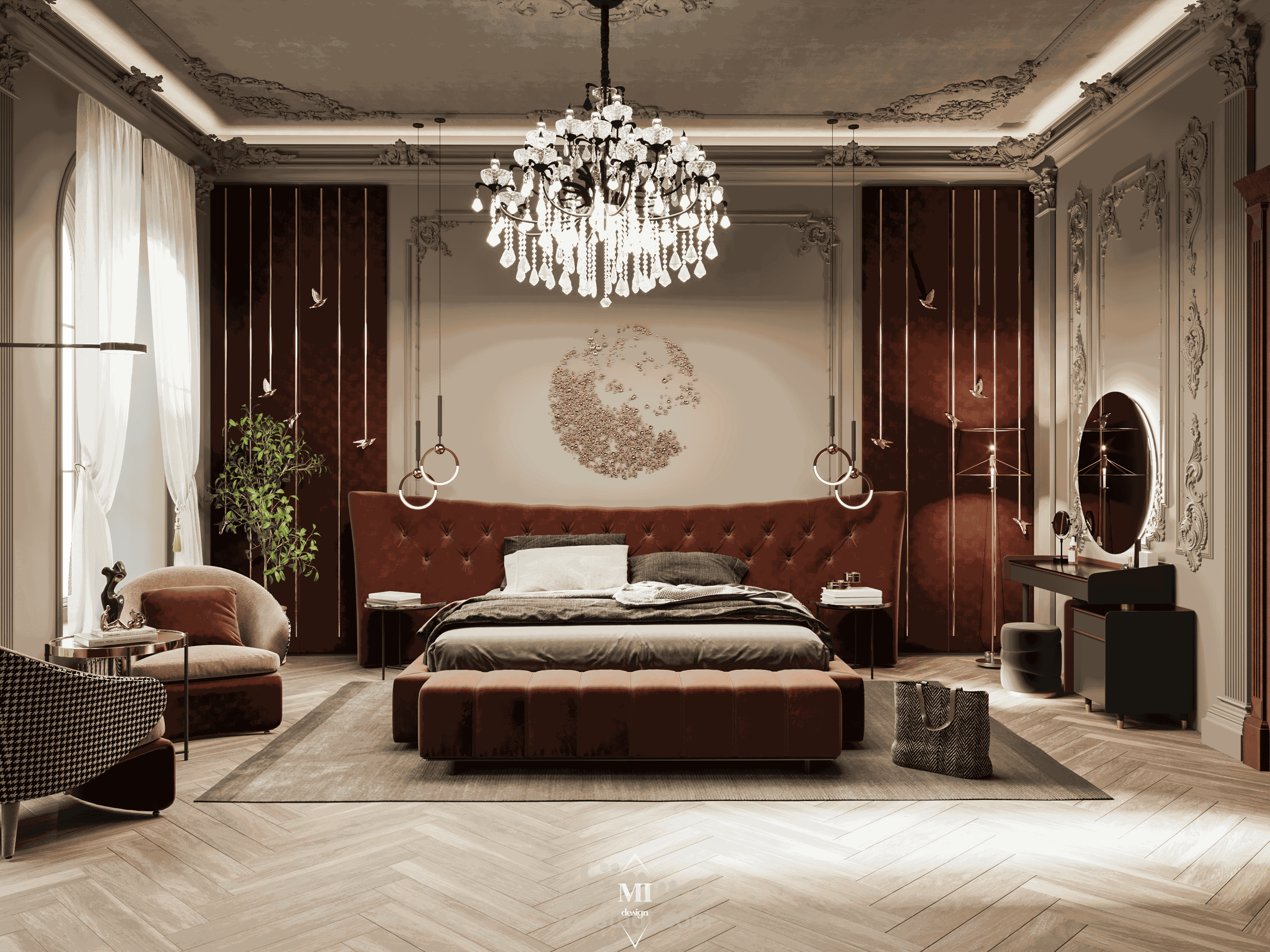 Luxury Classic Master Bedroom