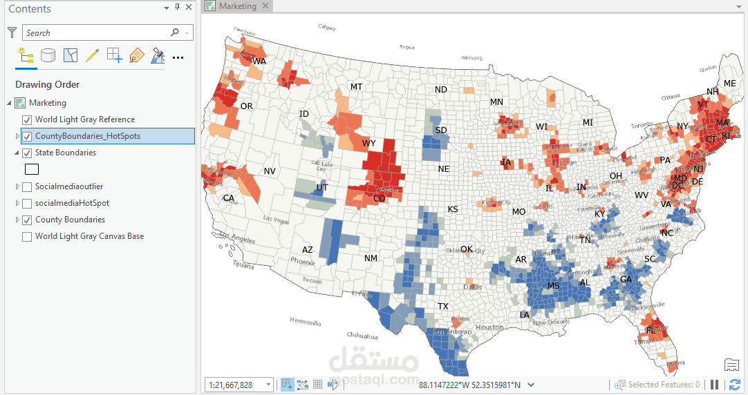 hot spot analysis