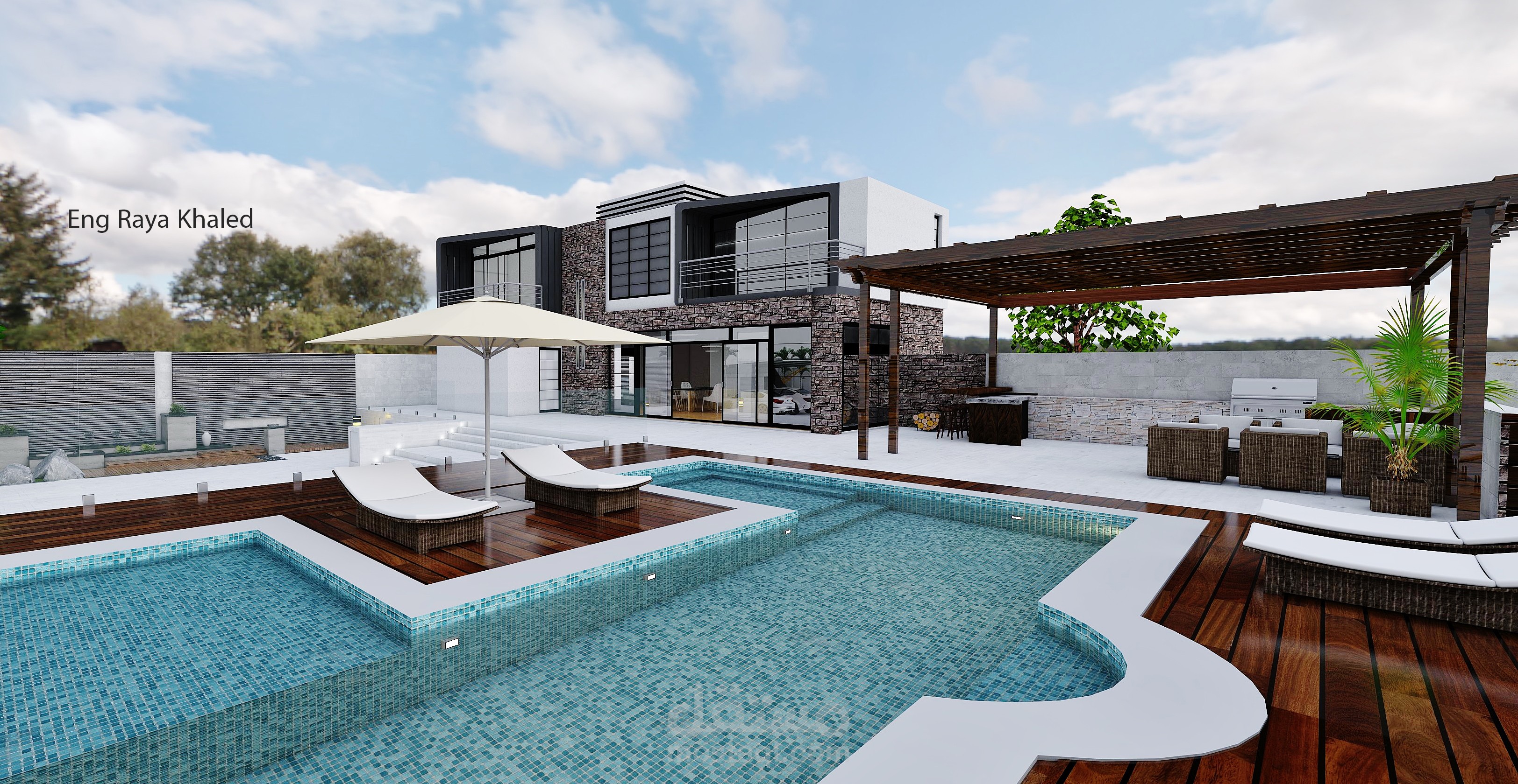 Modern villa