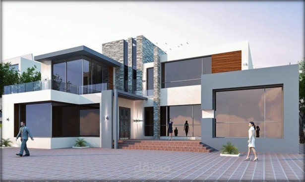 modern villa