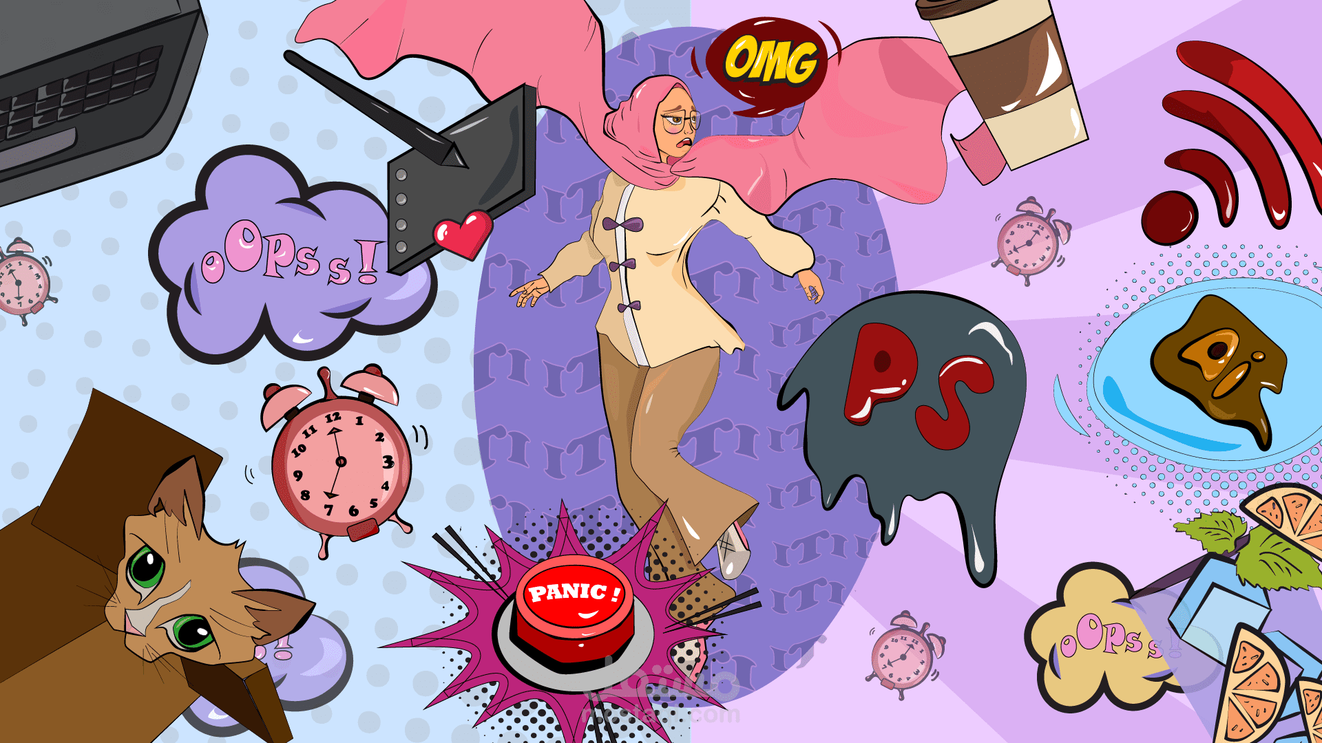 تصميم شخصية بوب آرت