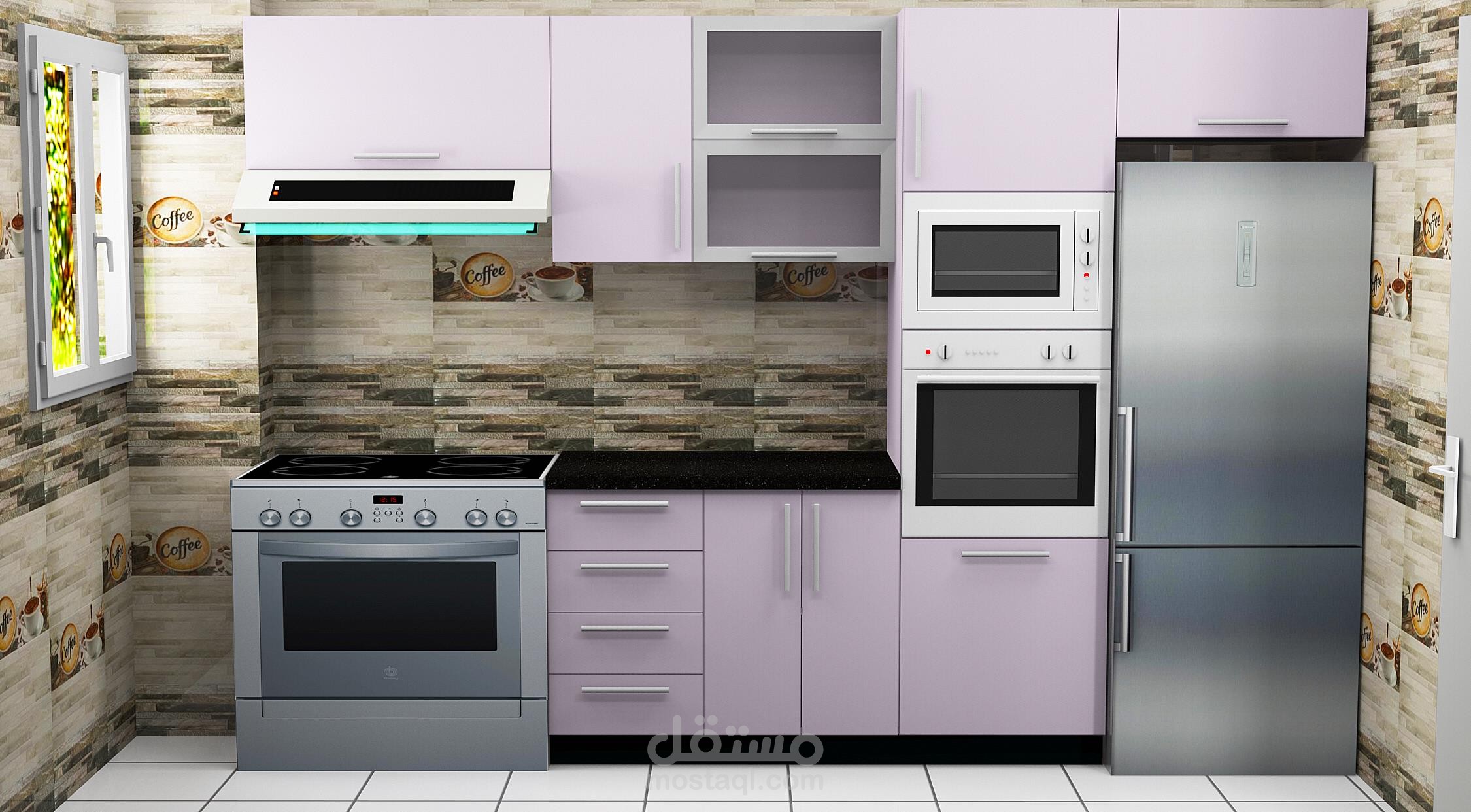 صورة للتصميم مطبخ من تصميمى