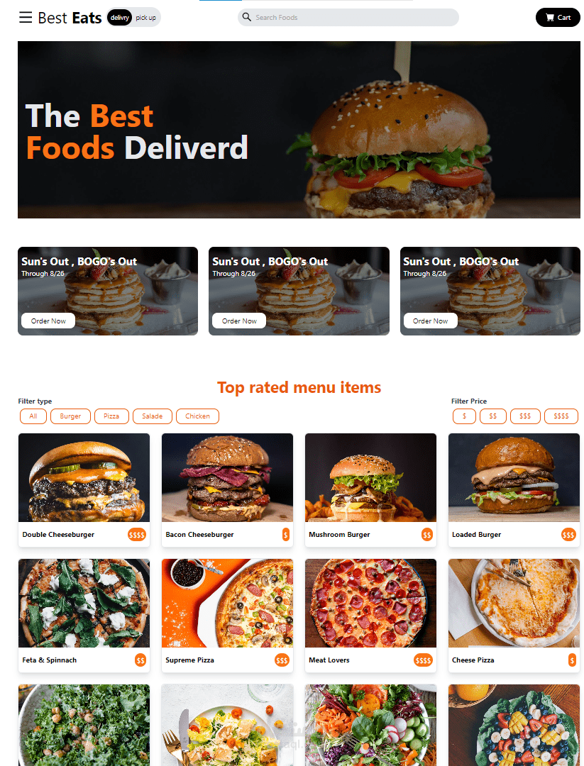 food order shop