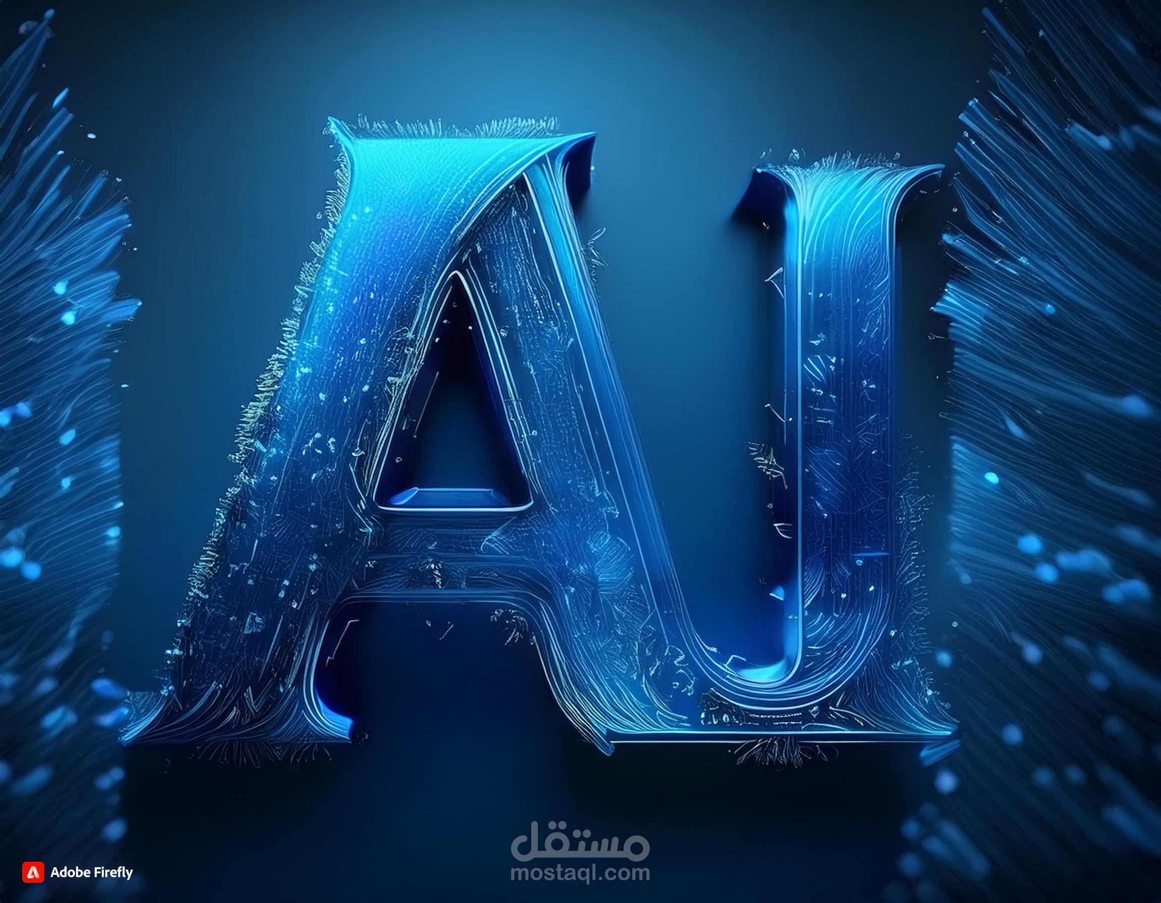 تصاميم باستخدام الذكاء الاصطناعى AI