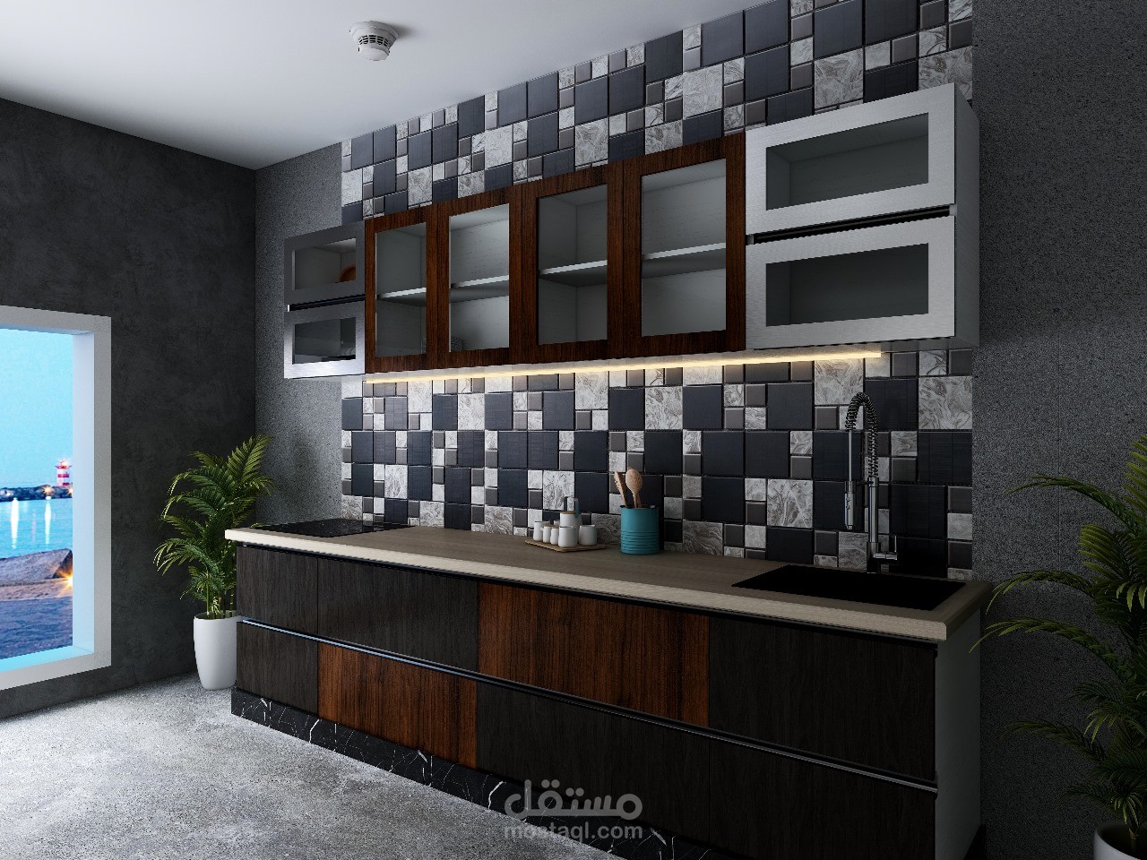 خبير في تصميم الديكورات الداخلية ثلاثية الأبعاد