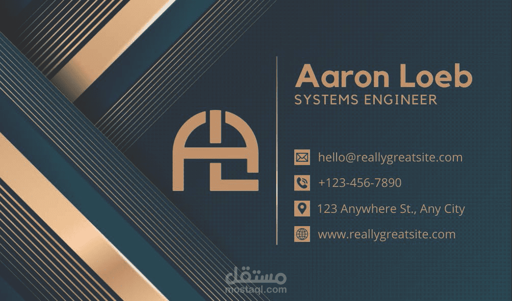 تصميم كارت شخصى Business Card بأشكال مميزة