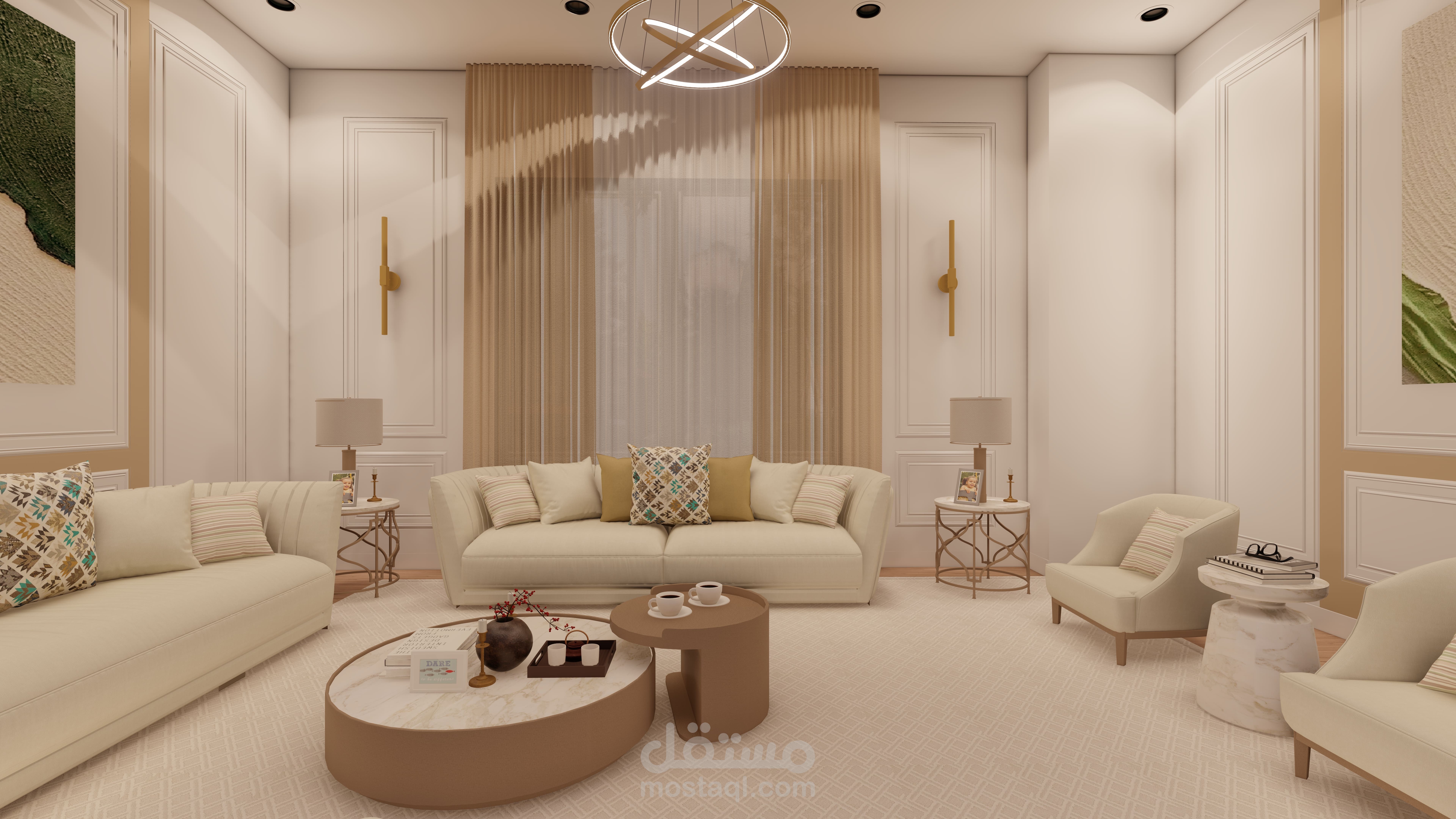 تصميم مجلس ضيوف
