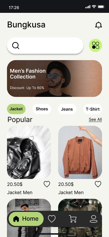 تصميم واجهه وتجربة مستخدم لابلكيشين e-commerce