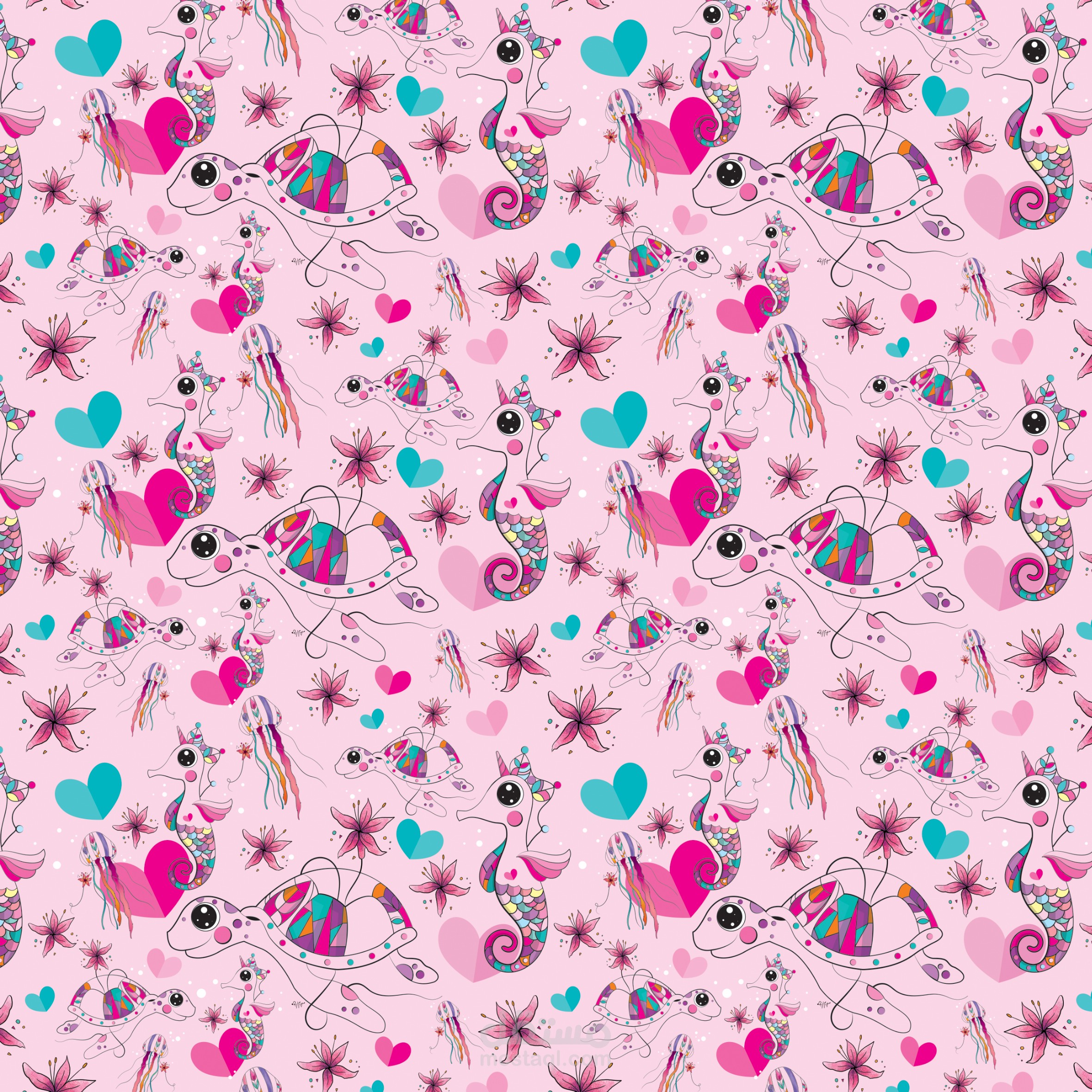 Under the sea pattern