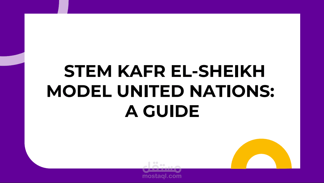 Presentation: Guide to STEM KFS MUN