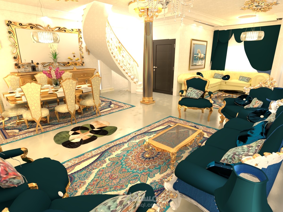 تصميم شقه سكنيه