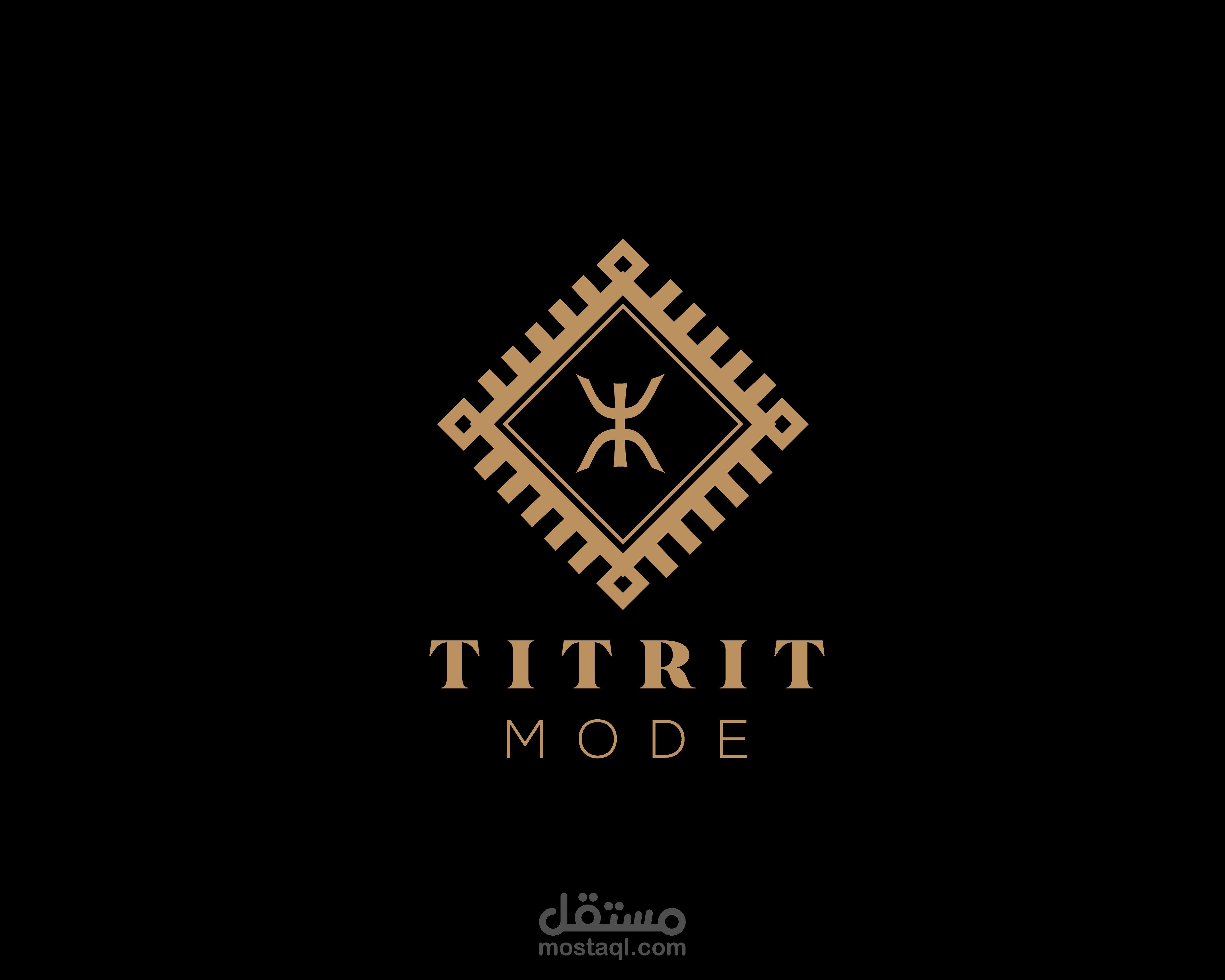 هوية بصرية تيتريت مود Titrit mode
