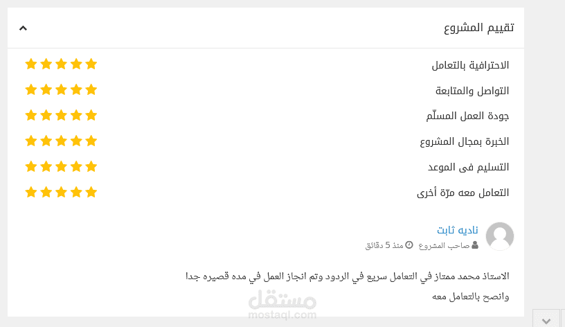 الانتهاء من خطة تسويقية لمكتب محاماه بالسعودية بتقييم 5 نجوم