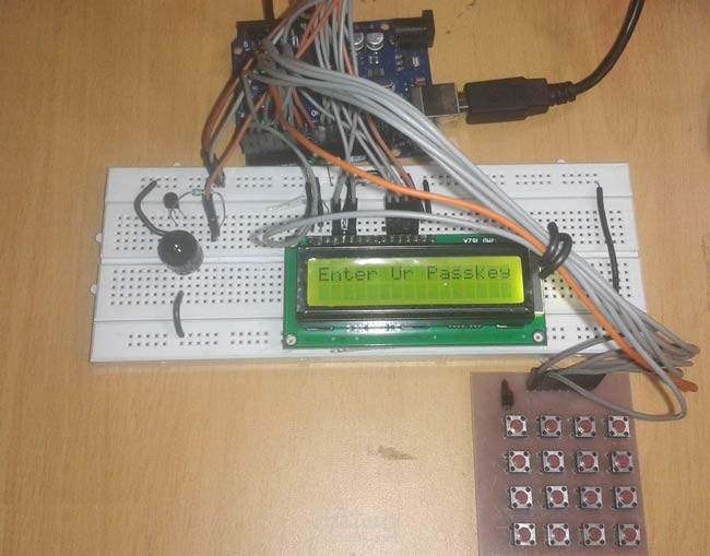 Arduino-AVR Lock system