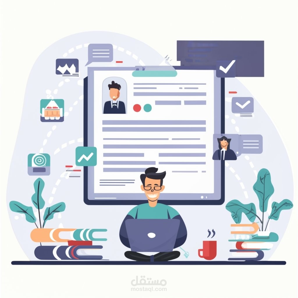 صورة مقالة عن العمل الحر