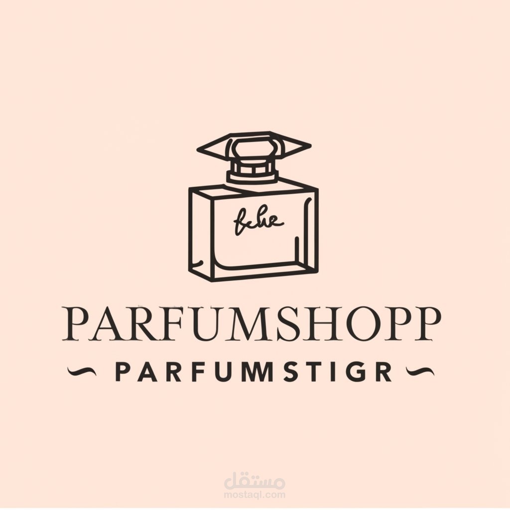 تصميم لمحل عطور