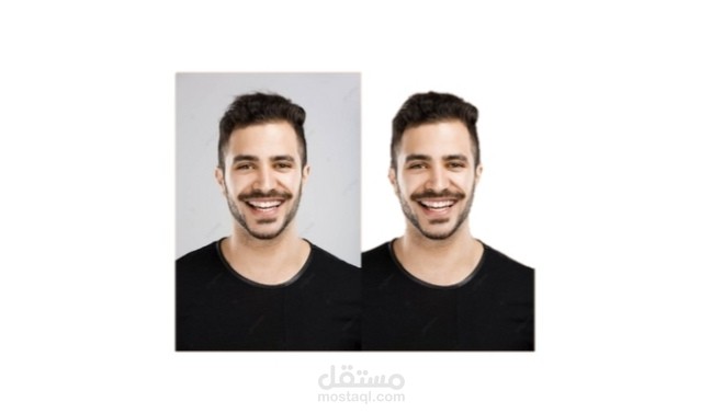 ازالة الخلفيه من الصورة