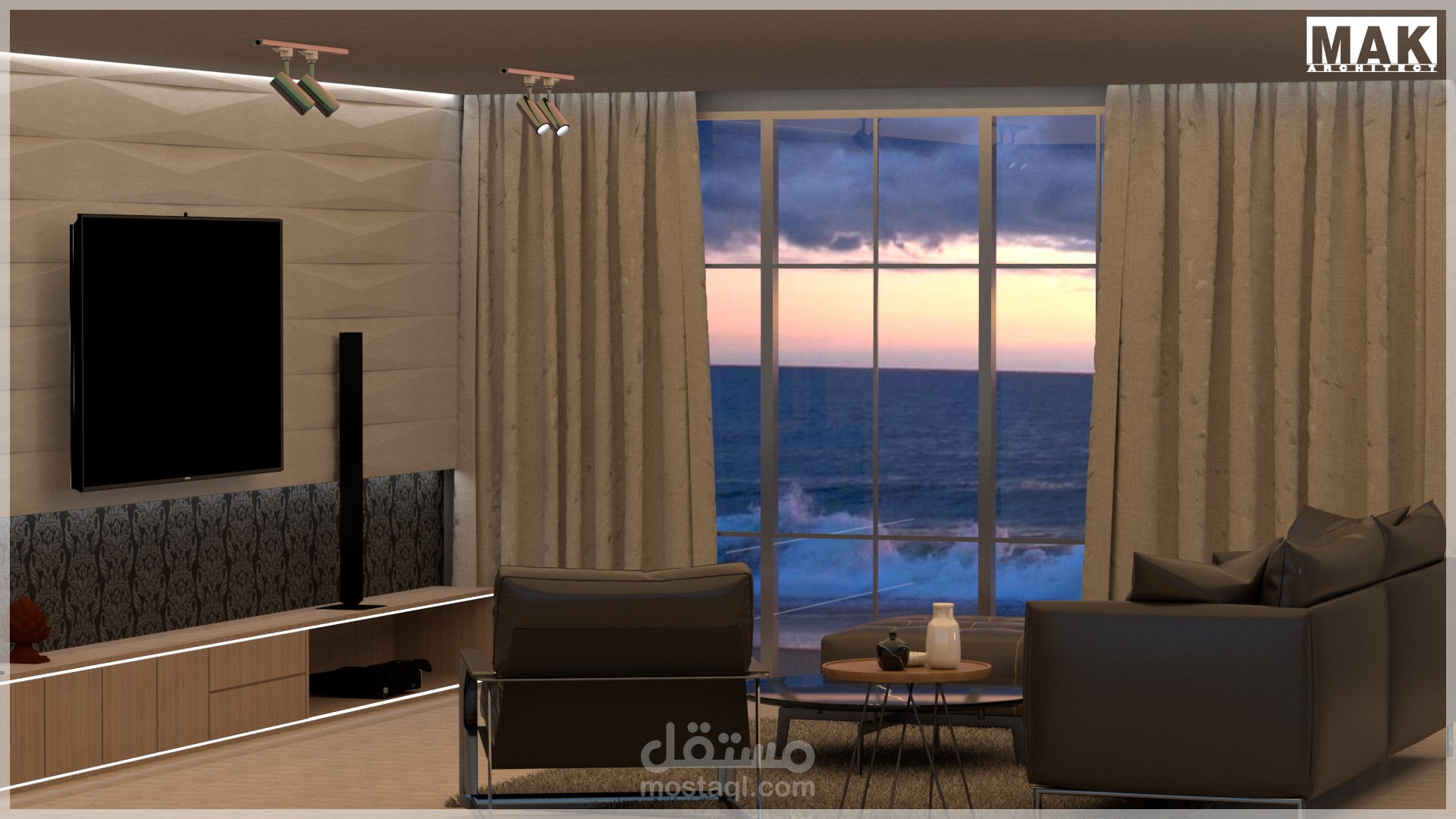 تصميم جلسة بسيطة وأنيقة