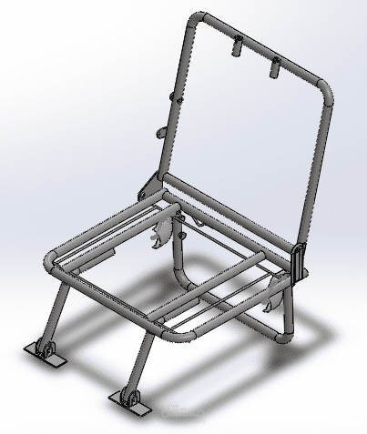 رسم كرسى لسيارة فان