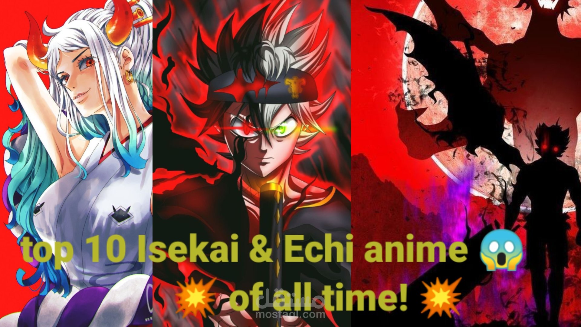 Top Anime Isekai Of All Time