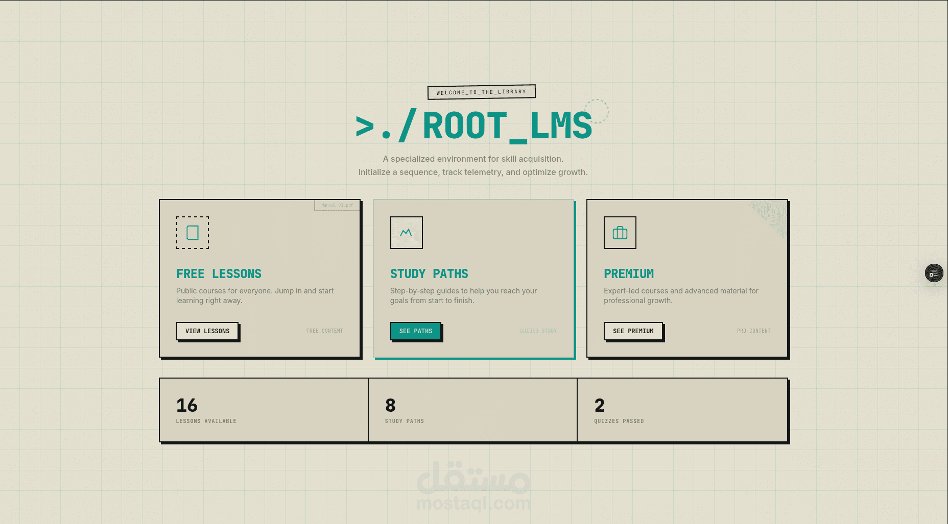Root_LMS (Learning Managenebt System)