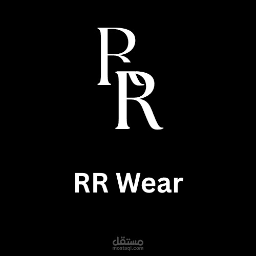 اعلانات للبراند ملابس و تصميم شعار بسيط للبراند