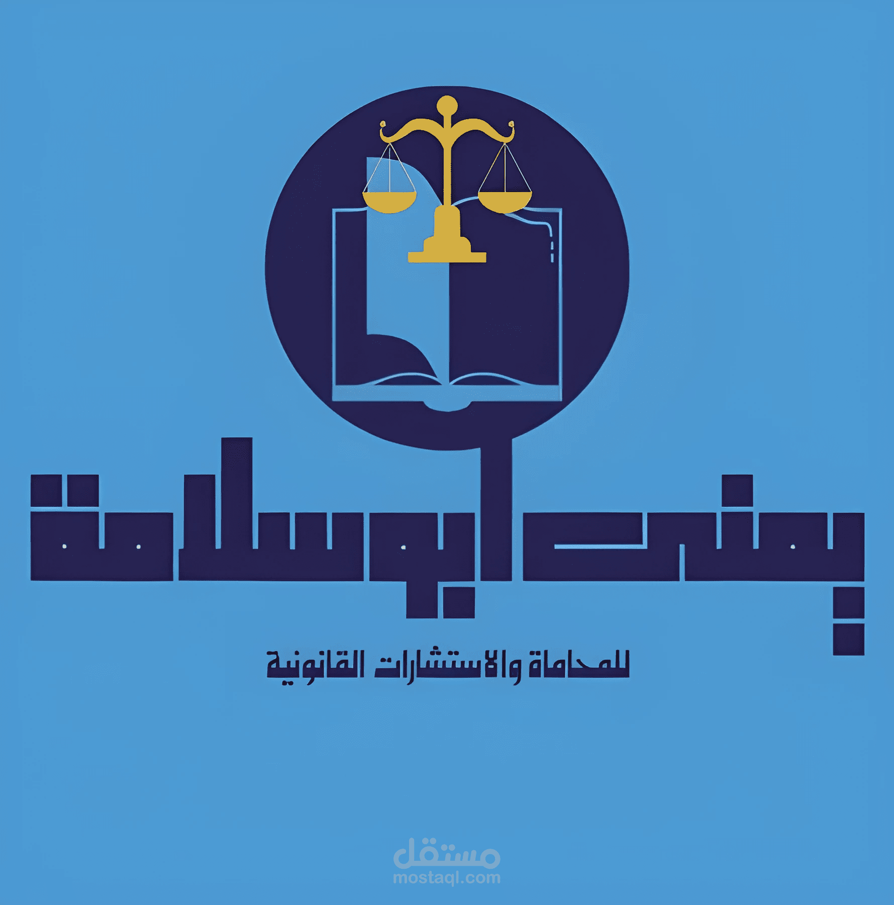 تصميم شعار لمكتب محاماة