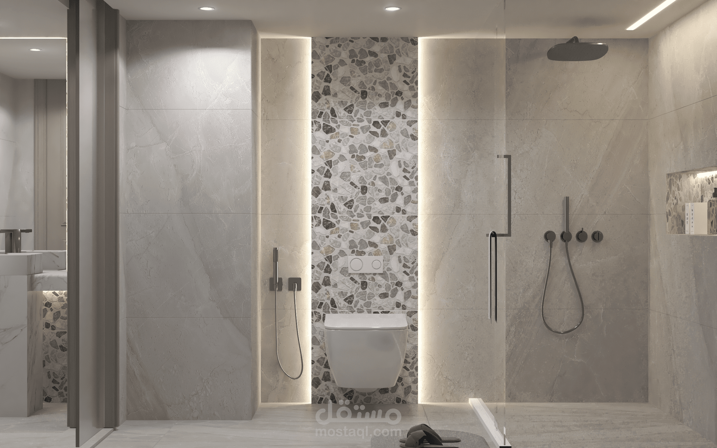 modern interior design - bath