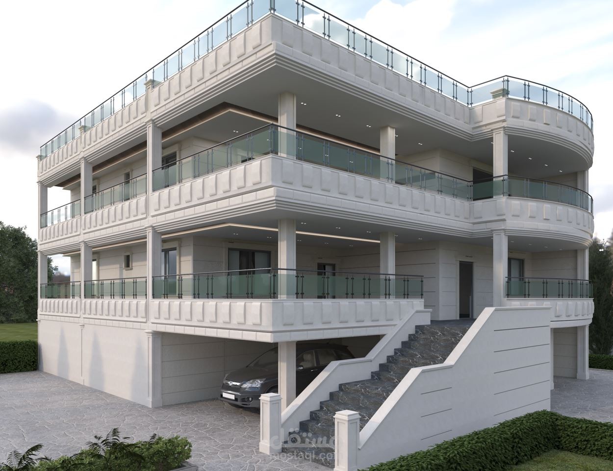 Modern-Classic villa- Syria