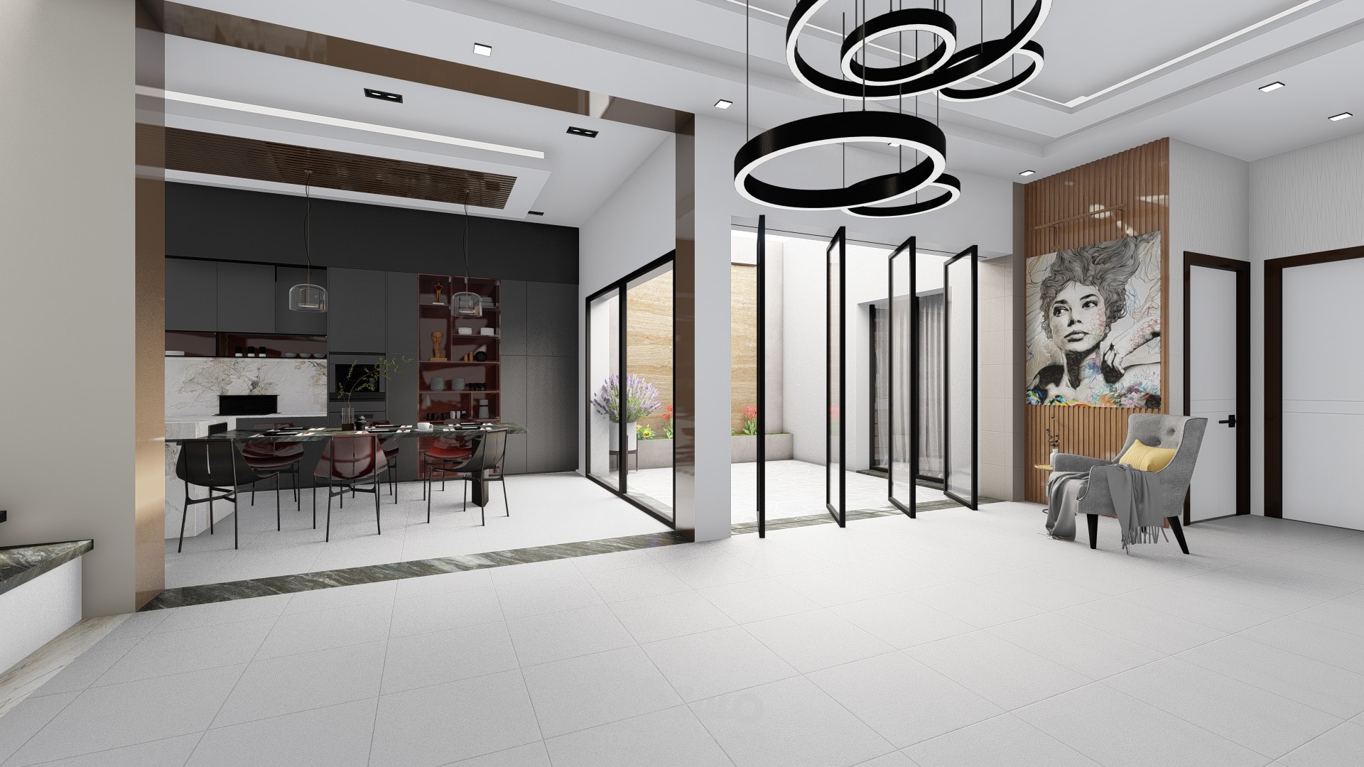 تصميم داخلي لشقة سكنية02