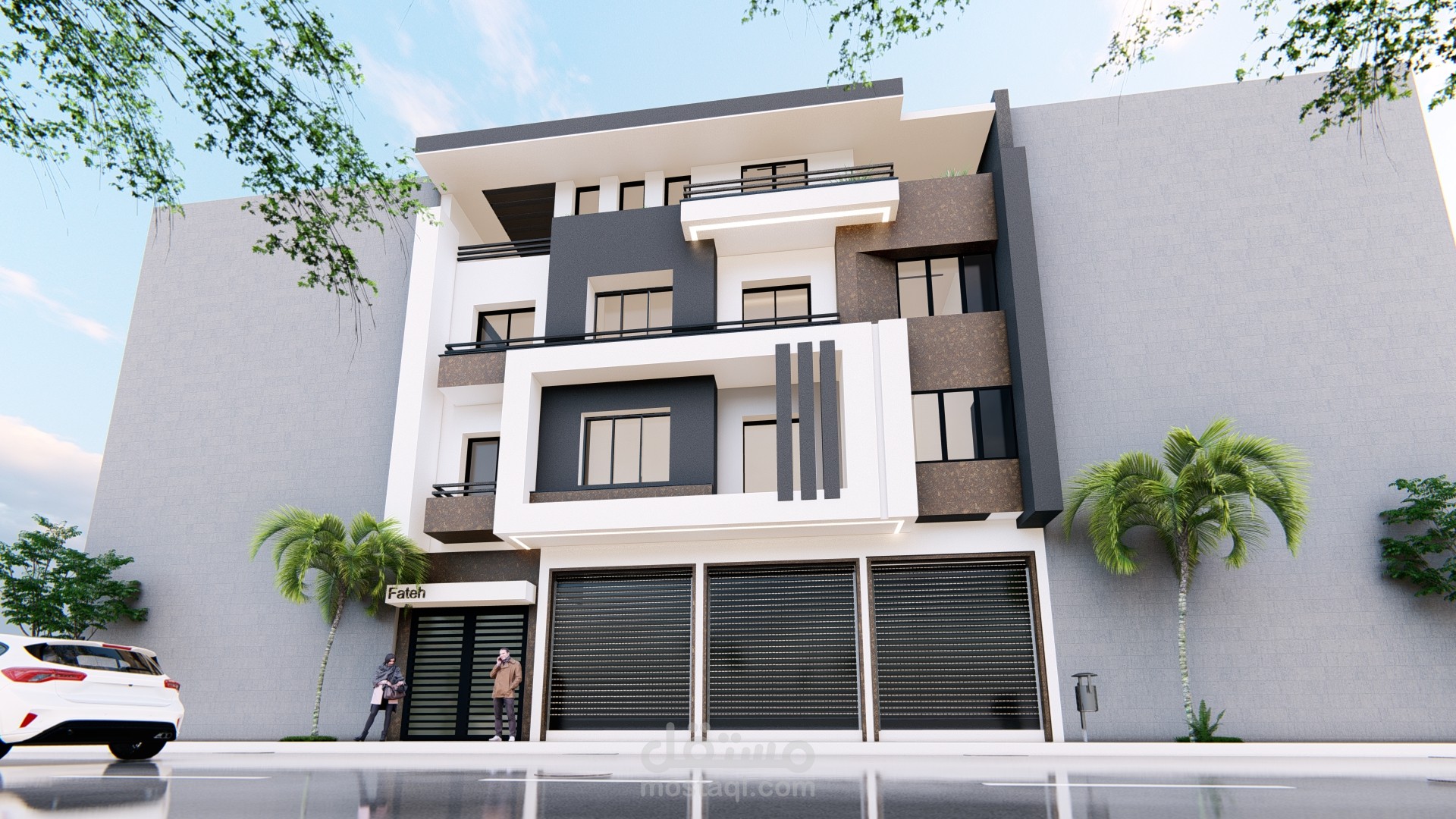 تصميم واجة خارجية