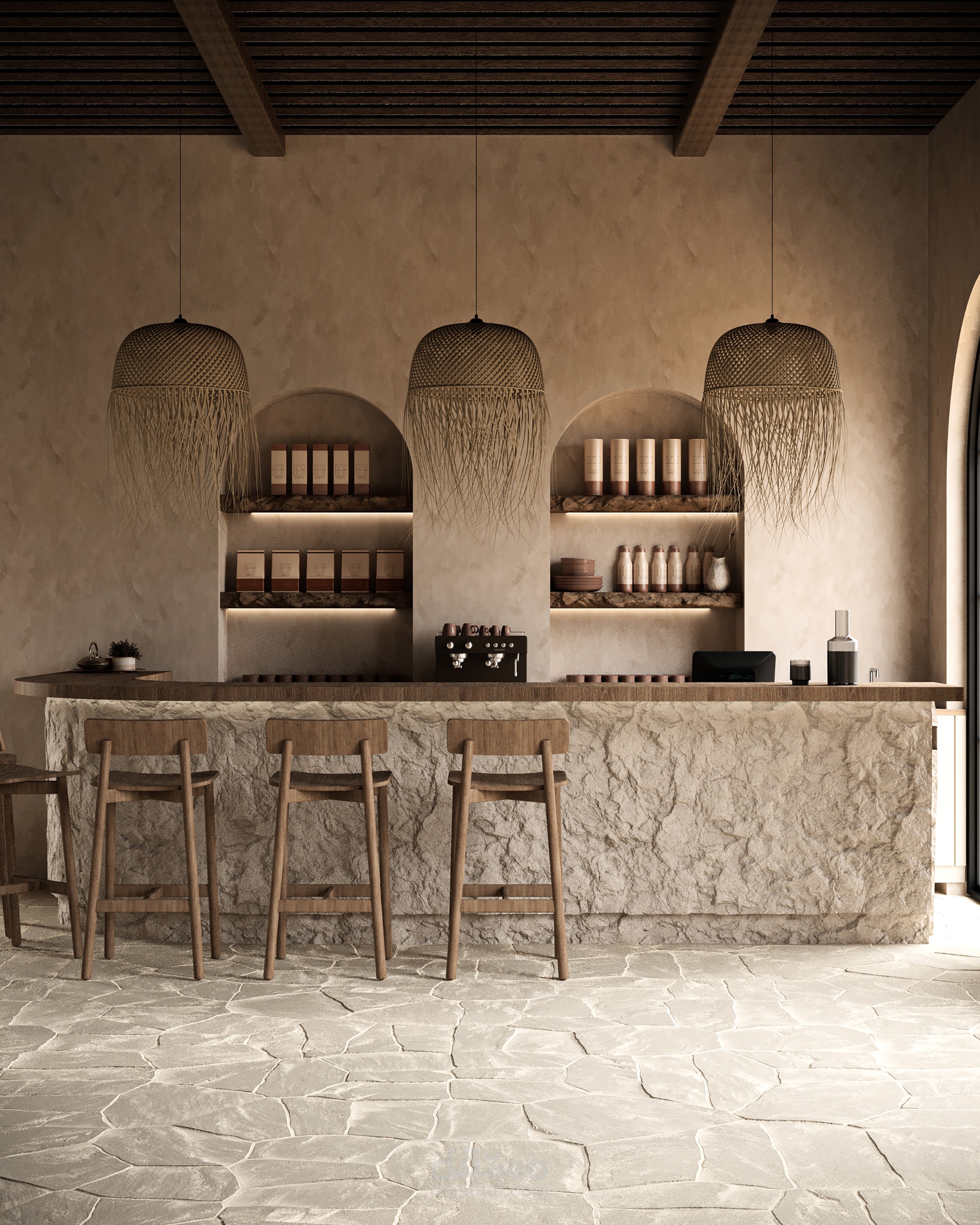 تصميم كافيه بالكويت