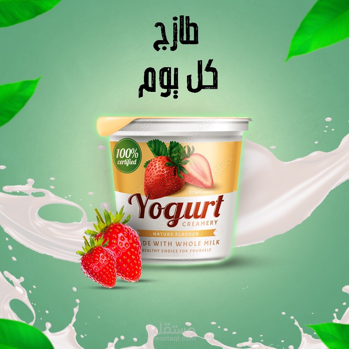 اعلان ل زبادى