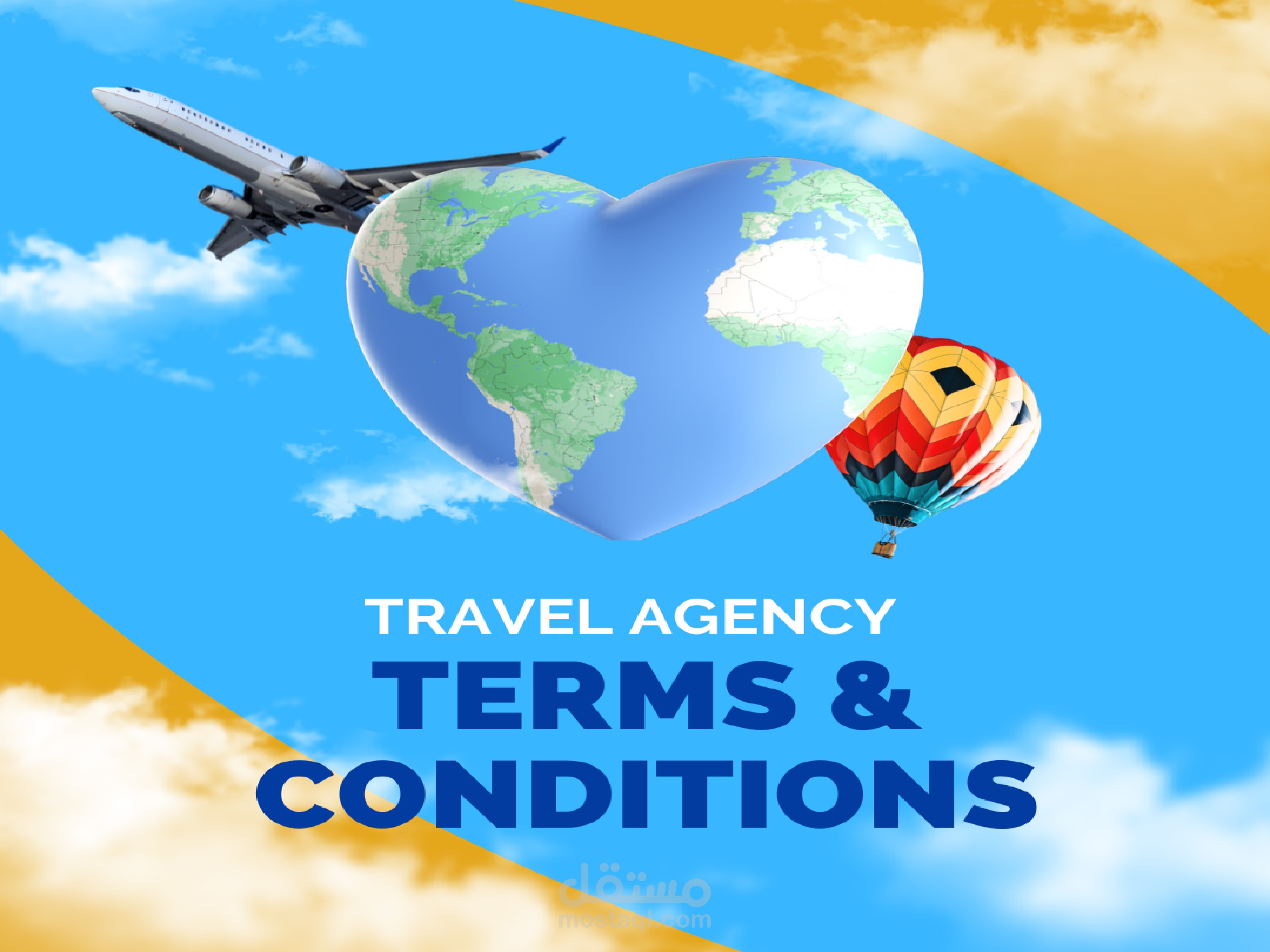 كتابة سياسة الخصوصية والشروط والأحكام لموقع حجز رحلات