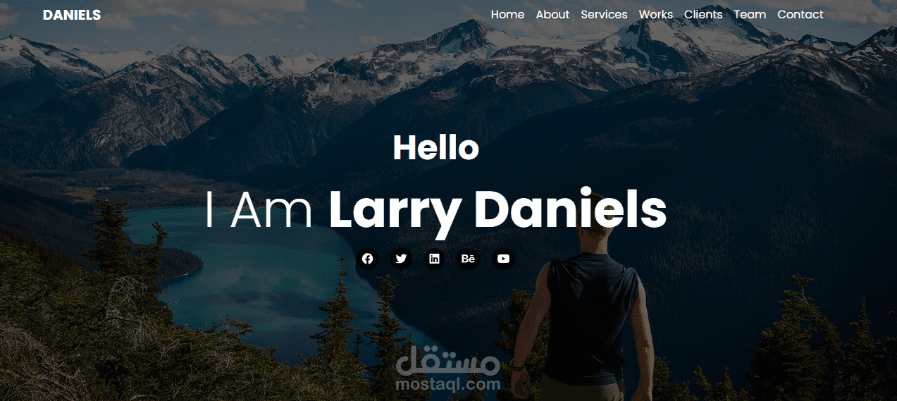 Landing page