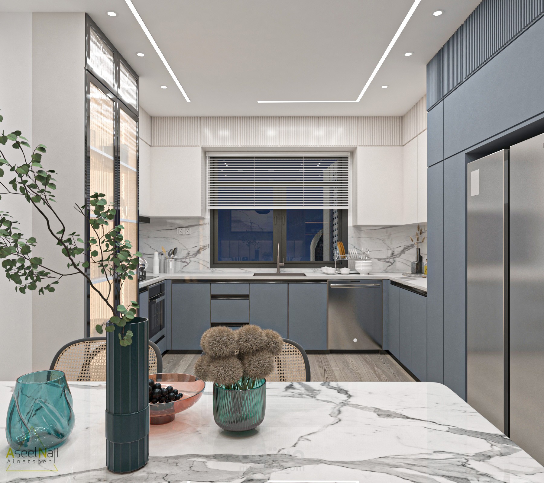 تصميم مطبخ مودرن