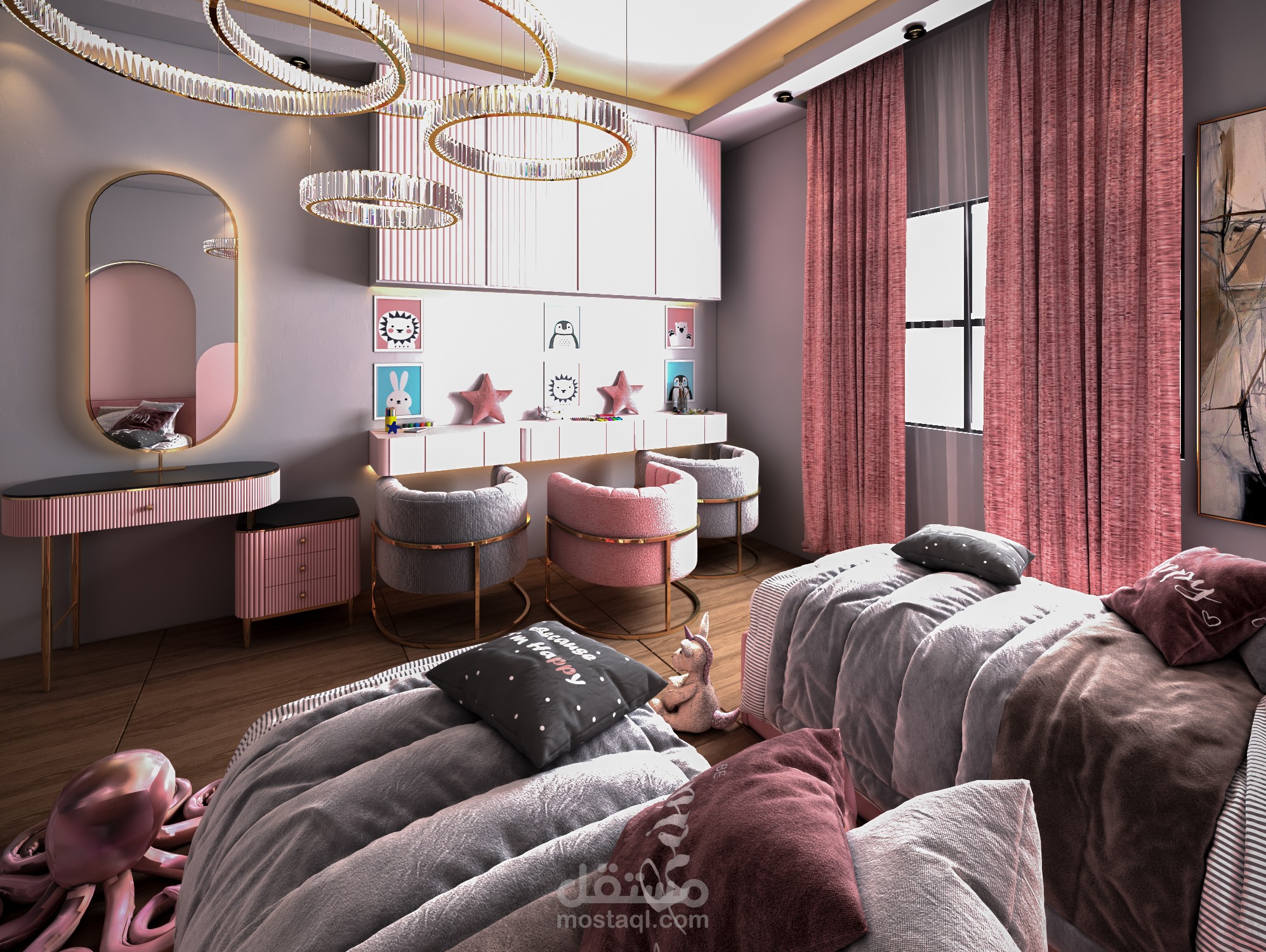 تصميم غرف نوم