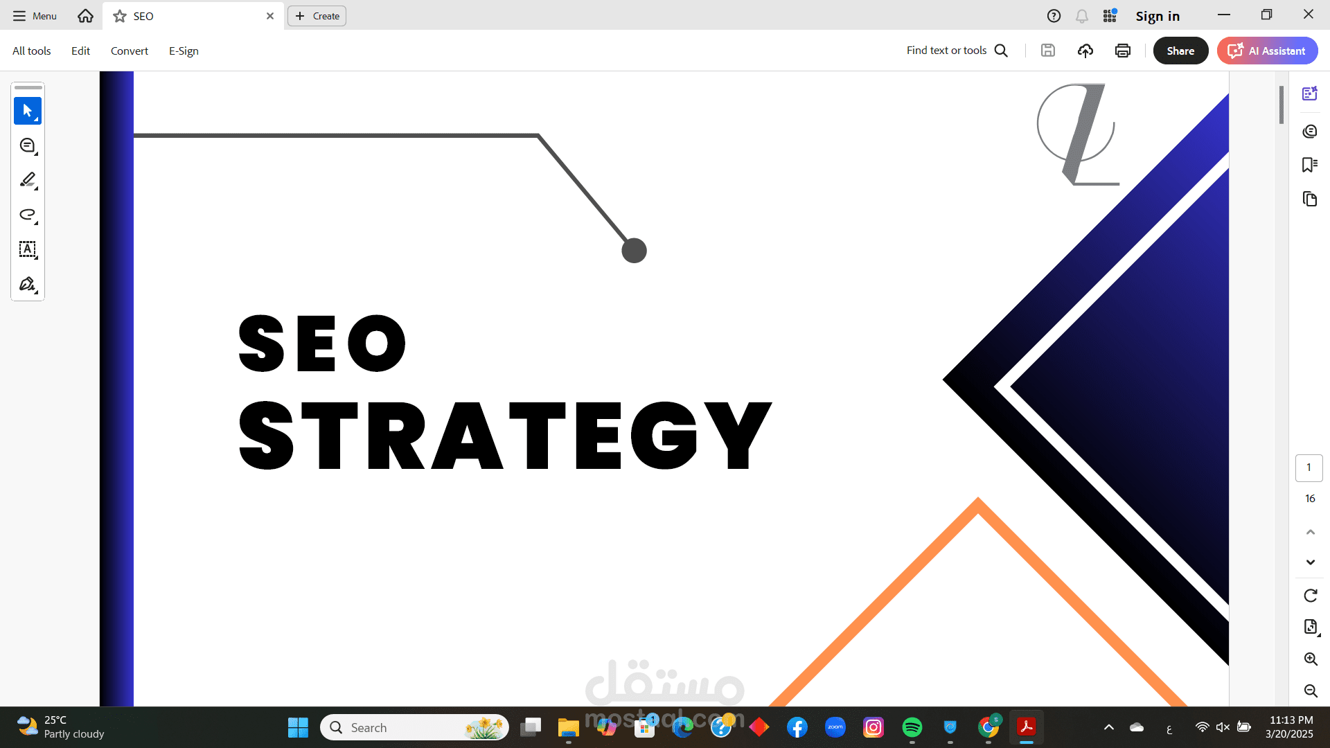 case study واستراتيجية عمل لعيادة تجميل