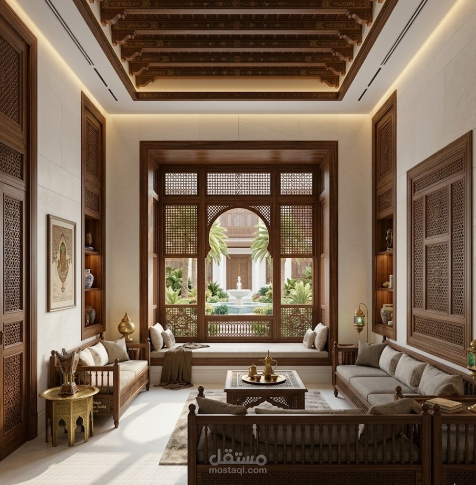 مقترحات معمارية لتوزيع الفلل على أرض سكنية (مطابق للكود السعودي)