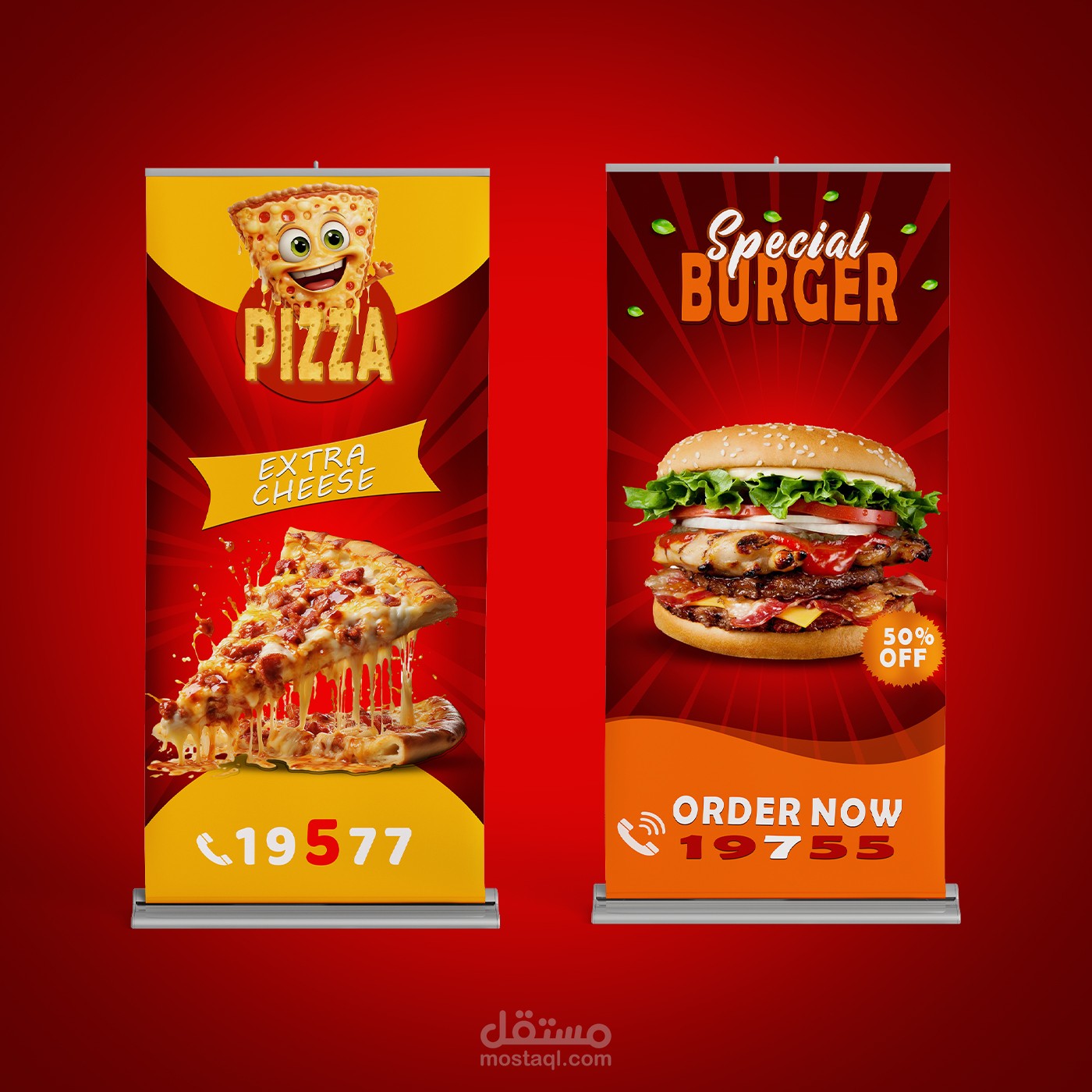 Menu & Banner
