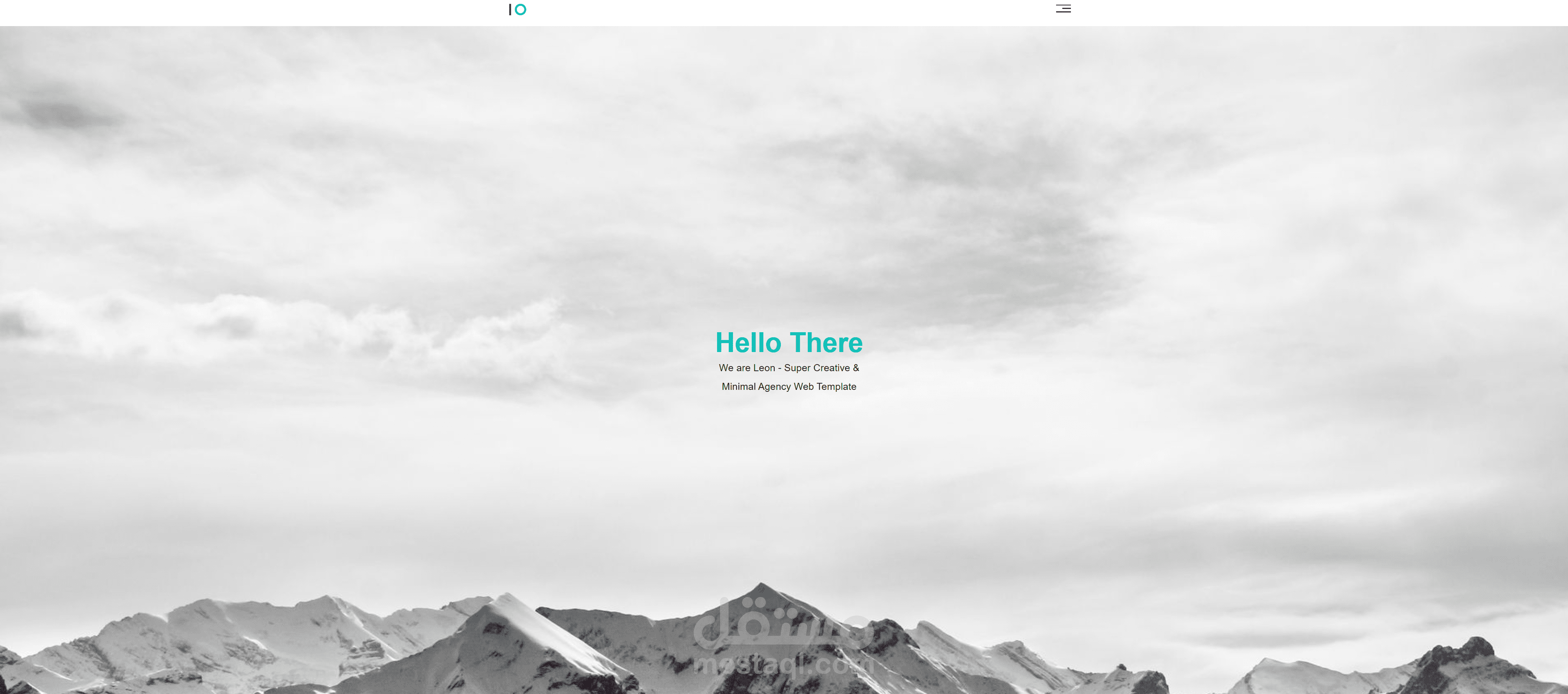 landing page(Template)