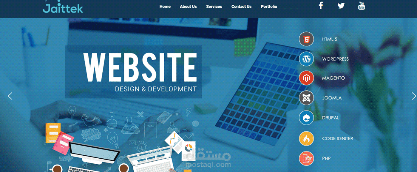 Website for IT company