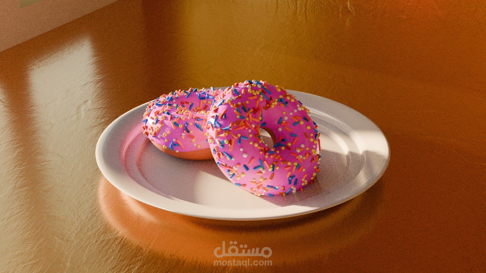 تصميم دونت 3D