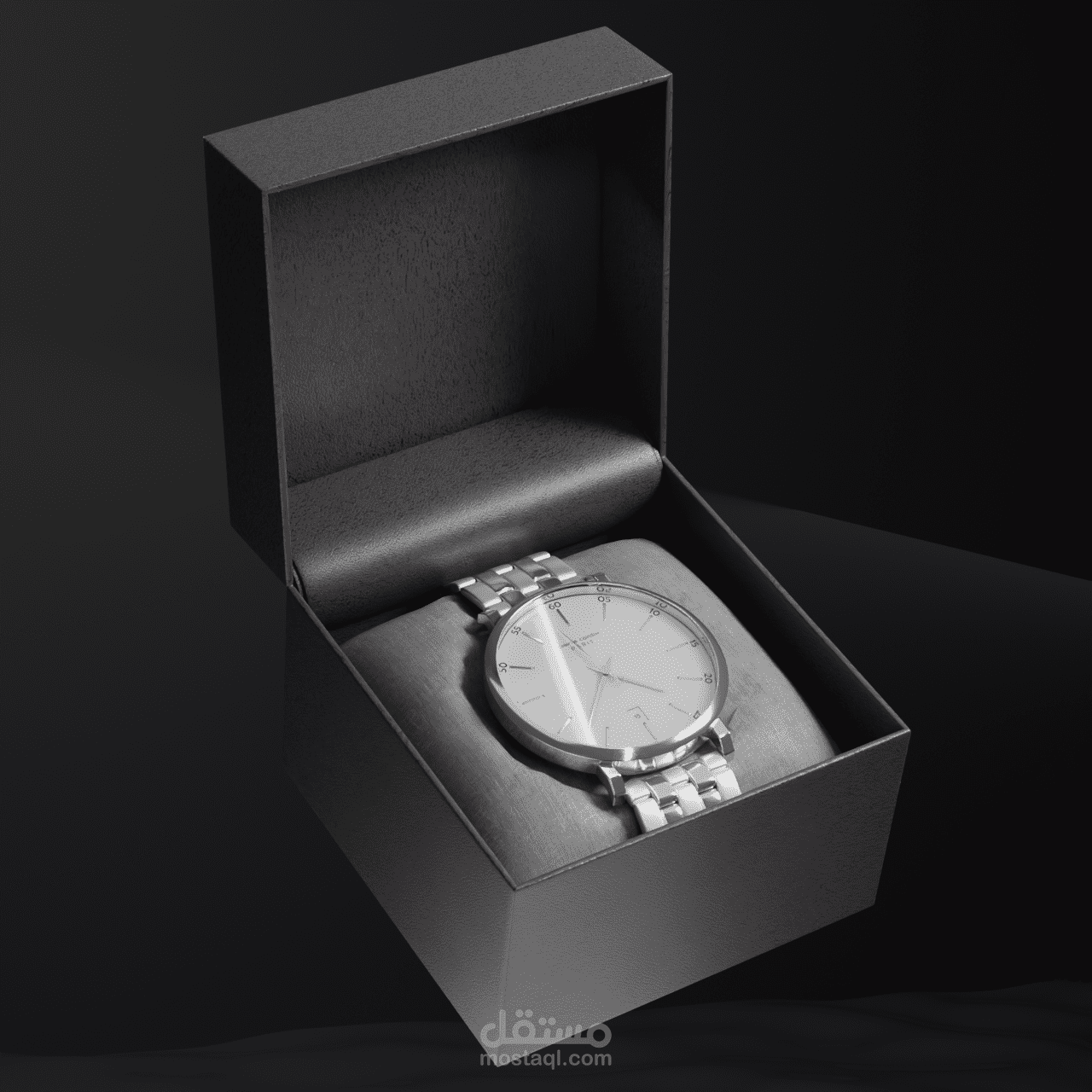 تصميم ل ساعة عن طريق برنامج ال3D بلندر -blender-