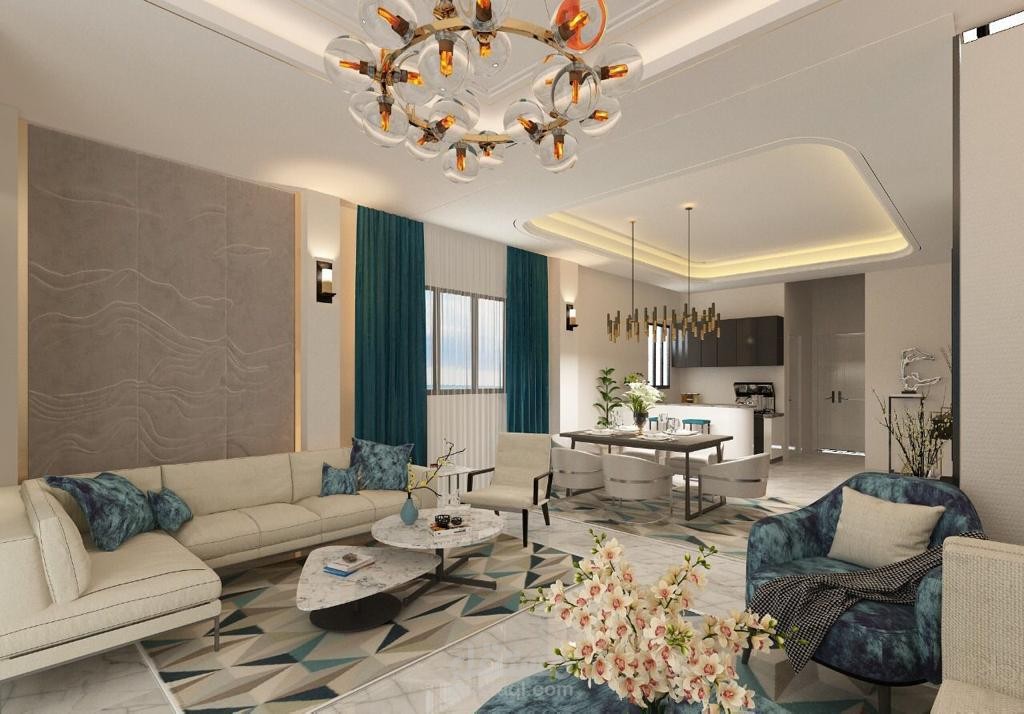 تصميم ديكورات لفيلا سكنية
